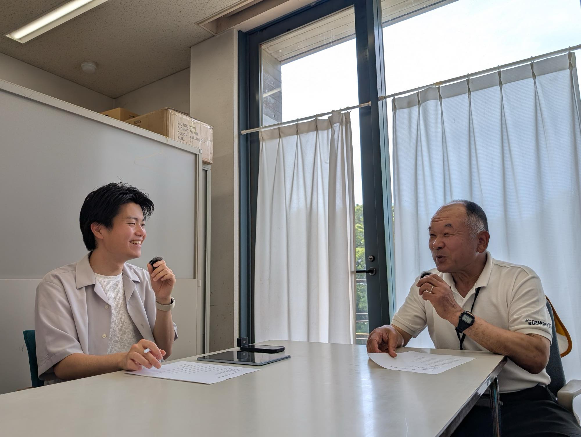 畔蒜司さんへのインタビュー